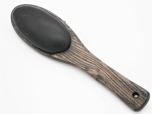 Paddel leder gepolstert - leder,