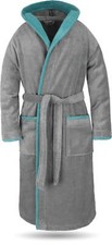 Unisex Baumwoll-Bademantel