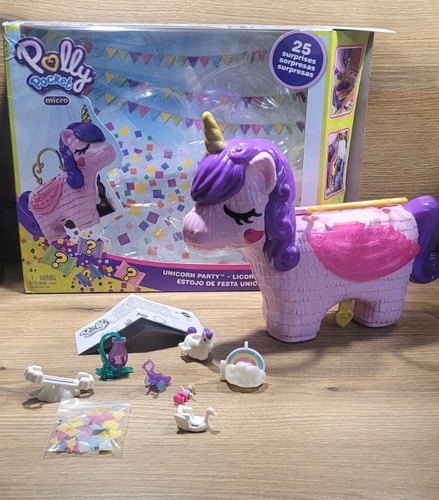 Polly pocket unicorn party - unicorn,