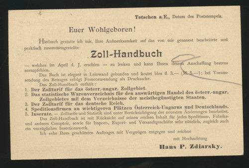 Kreuzer ganzsachen karte - 2,