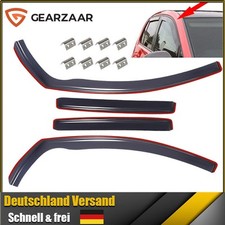 4x Windabweiser Regenabweiser Satz für VW GOLF 5 V 2004-2009 5-türer Acryl
