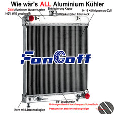 2 Reihig kühler Für