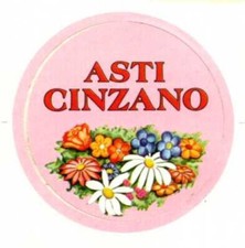 Aufkleber Sticker Alkohol ASTI Cinzano      C