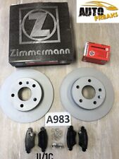 Astra G Zafira Bremsscheiben + Beläge Hinten NEU Zimmermann 1515022