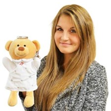 Musikhandpuppe "Teddybär" mit