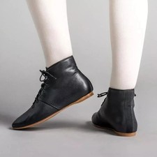 Mittelalter leder stiefel - mittelalter,