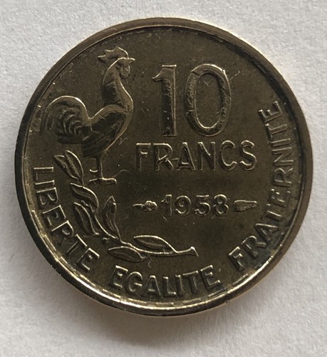 Francs 1958 republique - ,