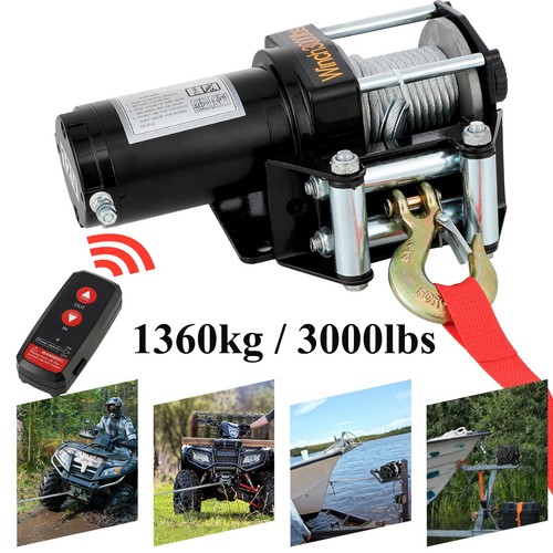 Elektrische seilwinde 12v - seilwinde, für