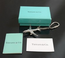 Authentischer Tiffany & Co. Vintage Flugzeug Schlüsselanhänger US: #8325
