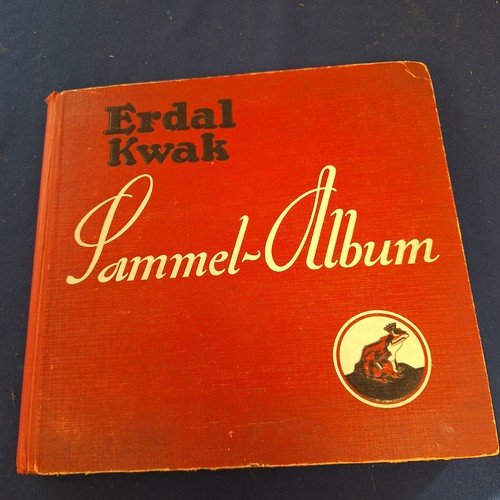 Altes sammelbilderalbum erdal - altes,
