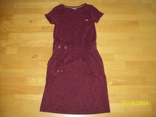 Gina Sommer Stoff Midi Kleid maritim NEU rot / schwarz Muschel Seestern