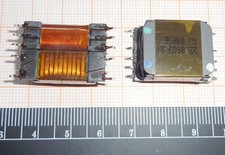 HV - Trafo (Transformator Übertrager Drossel Coil) 1,6Ω : 610Ω 22.0669.21