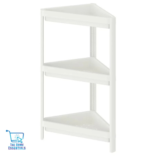 Ikea vesken eckregal - eckregal, weiß