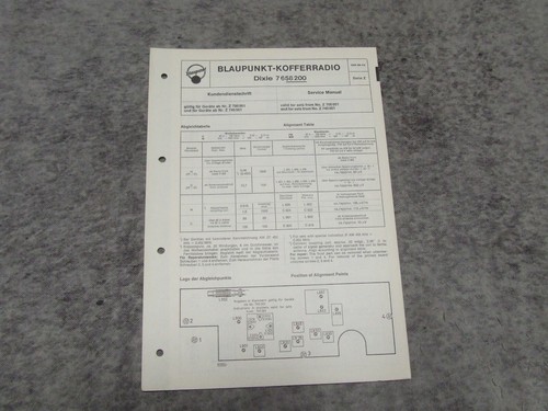 Schaltplan service manual für - manual,