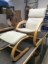 Ikea Schwingsessel mit Beinhocker