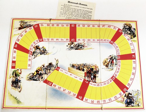 Brettspiel motorrad rennen - brettspiel, motorrad-rennen