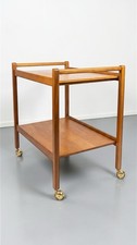 VINTAGE TEAK SERVIERWAGEN