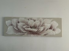 Leinwand Wandbild Rose Blumen Malerei Wohnzimmer Dekoration
