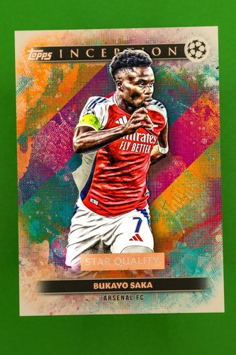 Bukayo saka topps inception - bukayo,