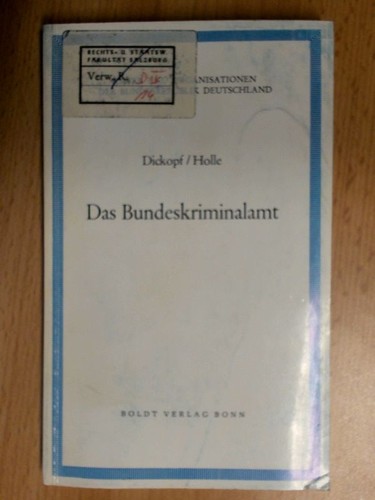 Das bundeskriminalamt dickopf - das,