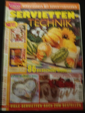 Zeitschrift Verena Kreativ Serviettentechnik 50 Seiten