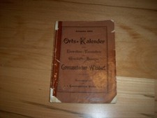 Adressbuch Grosszschocher-Windorf in Sachsen von 1902 - Einwohnerbuch