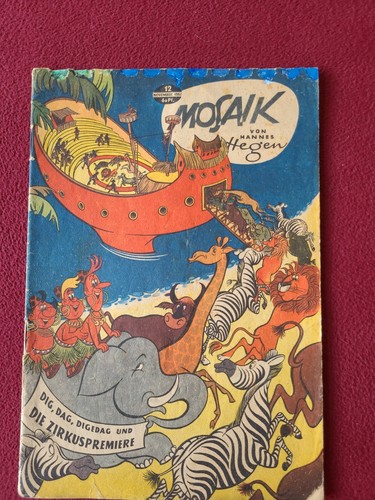 Mosaik hannes hegen - mosaik, digedags