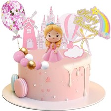 Prinzessin Kuchen Topper 14