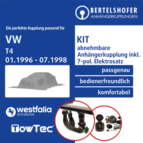 Für kasten bus - vw, t4