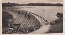 FotoAK Talsperre Carlsfeld im Erzgebirge 1934 Gasthaus Talsperre