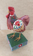 Hühnerfigur-Jim Shore-Sammlerstück- Küchendeko