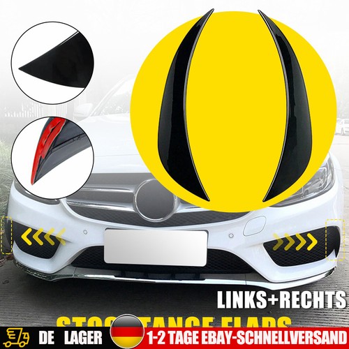 Schwarz front stoßstange aero - stoßstange,