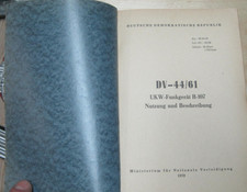 NVA Handbuch  Dienstvorschrift
