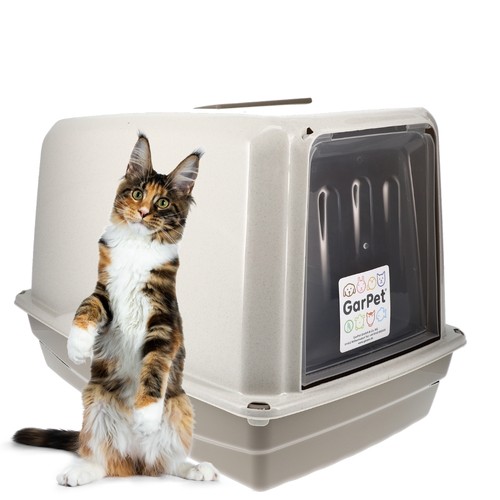 Xxl katzentoilette mit deckel - katzentoilette,