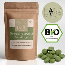 800 Stk. Bio Chlorella Spirulina Presslinge je 500mg | Algen Tabs ohne Zusätze