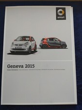 Smart Pressemappe Geneva 2015 fortwo edition Moscot edition flashlight Cabrio 