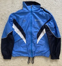Sergio Tacchini Vintage 90er Nylon Trainigsjacke, Größe M, Retro