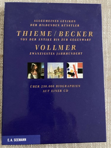 Thieme becker vollmer - thieme,