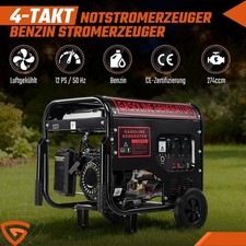 Stromgenerator Benzin E-start