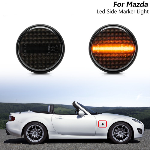 Led gelb schwarze - 2x,
