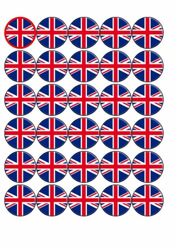 Union jack essbare - jack, cake