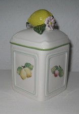 Villeroy & Boch Porzellan Marmeladendose French Garden Charm Zitrone Vorratsdose