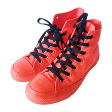 Converse All Star Chucks neon orange-rot mono hi Gr 39