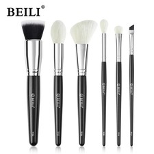 BEILI 6-teiliges Make-up Pinselset – Schwarz, weich & professionell