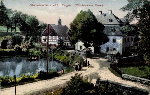 Obermittweida raschau - ak,