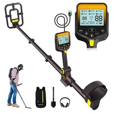 Metalldetektor  groß Akku LCD