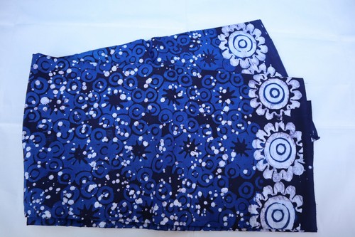 Handgemachter batikstoff aus - handgemachter,