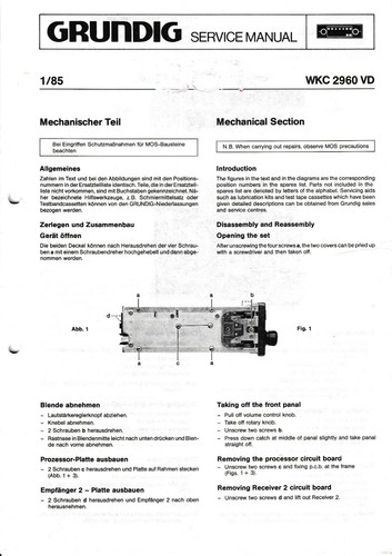 Service manual anleitung - service, manual-anleitung
