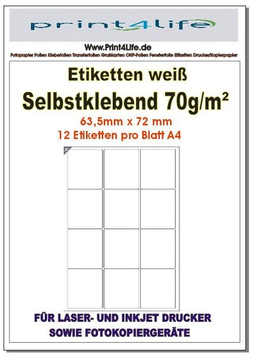 1000x klebeetiketten din - 1-1000x,