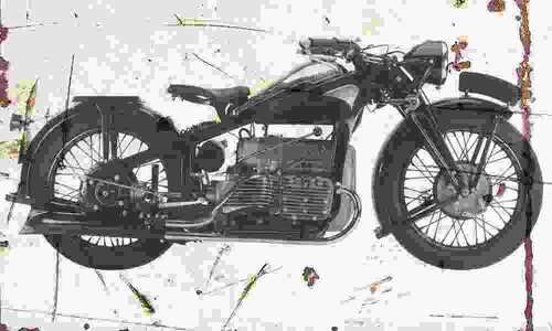 Zundapp k800 1938 aged vintage - k800,
